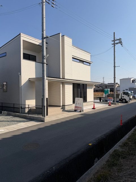 橿原市東坊城町　新築(全7区画）7号地 モデルハウスの外観|★総区画７区画の表情豊かな街並み★