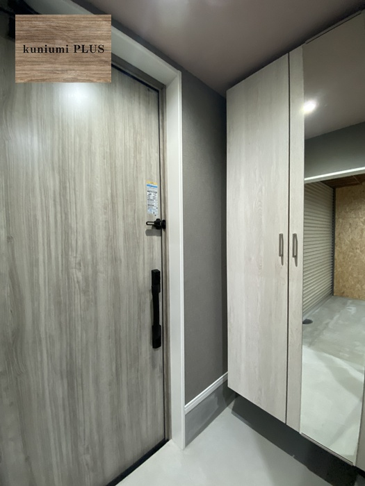 大阪市旭区清水4丁目の玄関