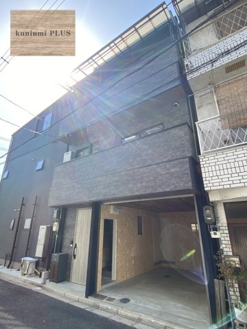 大阪市旭区清水4丁目の前面道路含む現地写真