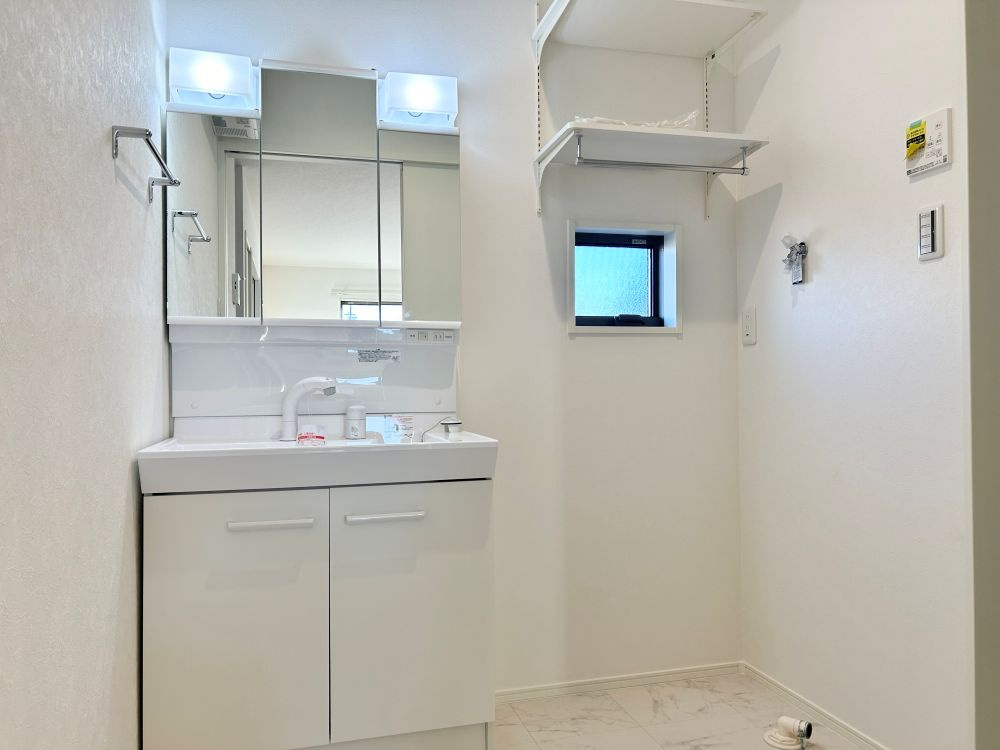 高知市鴨部⑧　新築一戸建ての洗面所|※施行事例です。実際とは異なります