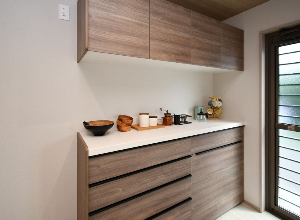 高知市鴨部⑨　新築一戸建てのキッチン|※施行事例です。実際とは異なります