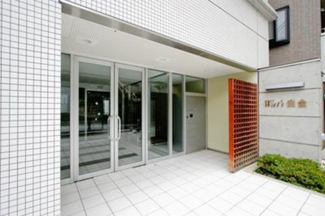 Ｗａｔ’ｓ白金のエントランス|清潔なエントランスです
