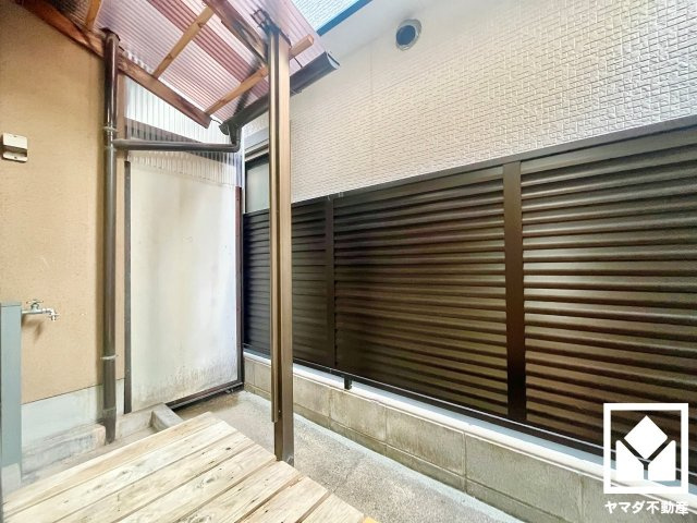 伏見区西柳町のバルコニー