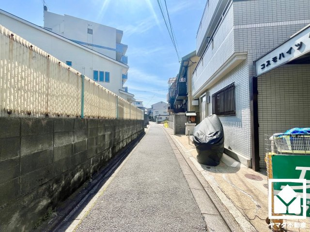 伏見区西柳町の前面道路含む現地写真