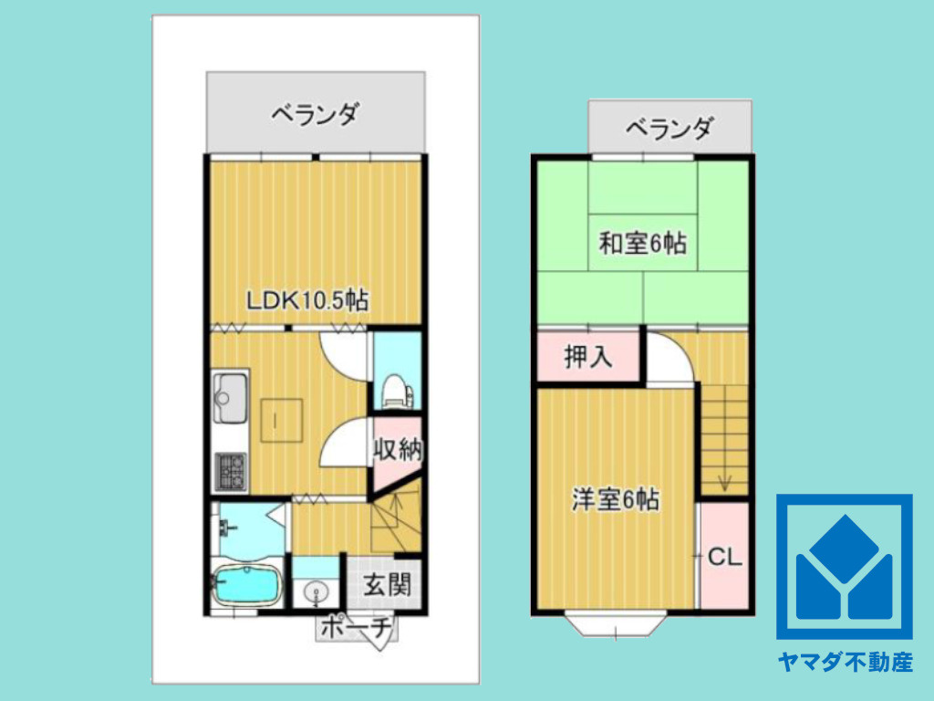 伏見区西柳町の間取り