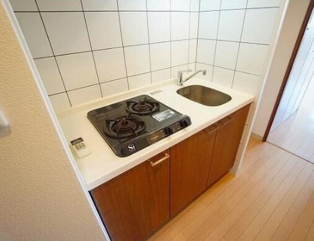 大阪市中央区農人橋１丁目の賃貸マンションのキッチン