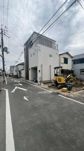 堀池2丁目の前面道路含む現地写真