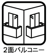 コスモ上大岡サニーウイングA棟のバルコニー|お部屋から出入り出来て、いつでも太陽の光と爽やかな風を受けられるには嬉しいですね。