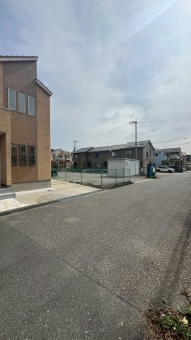 鴻池6丁目の前面道路含む現地写真|前面道路
