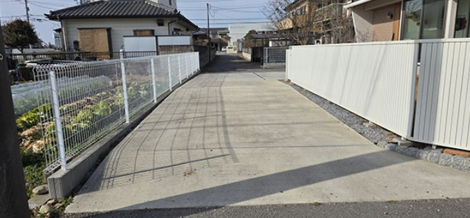 宇都宮市下平出町　戸建の駐車場|駐車スペース