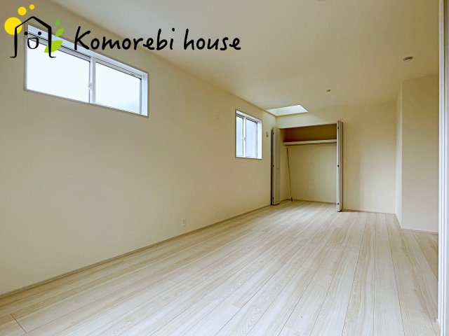 上尾市上　12期　新築一戸建て　ブルーミングガーデン　01の洋室|コンパクトで使いやすい洋室です