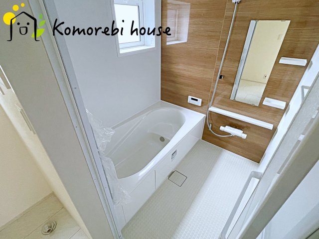 上尾市上　12期　新築一戸建て　ブルーミングガーデン　01の浴室|お風呂で日々の疲れを落としましょう