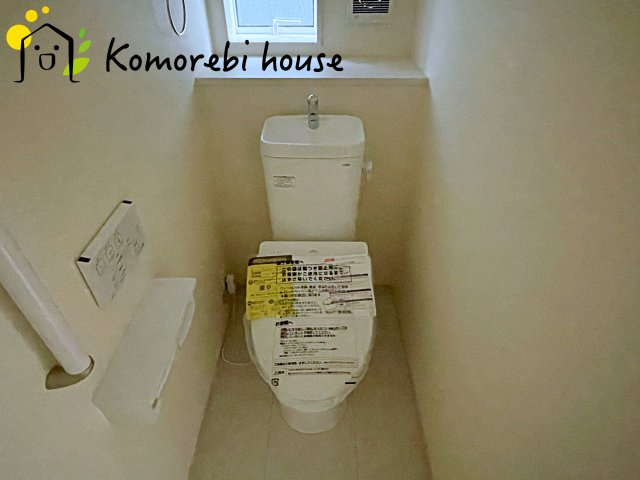 上尾市上　12期　新築一戸建て　ブルーミングガーデン　01のトイレ|トイレもきれいです