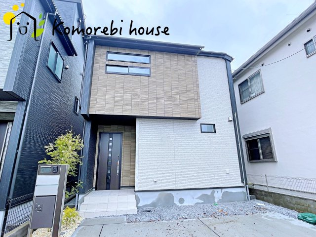 上尾市上　12期　新築一戸建て　ブルーミングガーデン　01の外観|建物外観を気になさる方へ、見た目の良い物件です