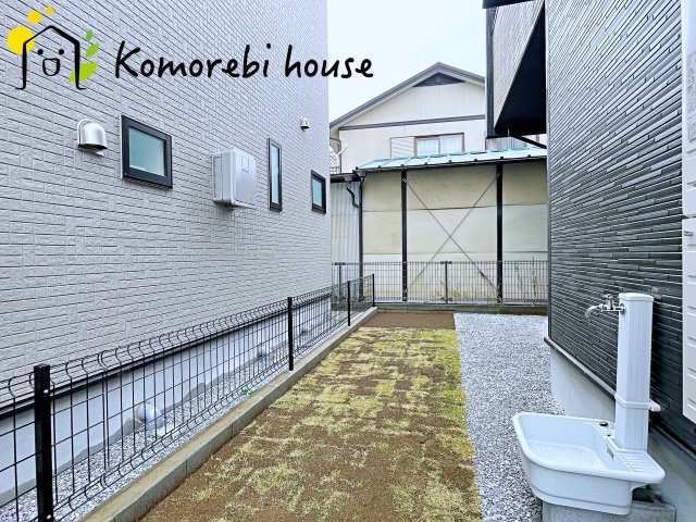 上尾市上　12期　新築一戸建て　ブルーミングガーデン　01の庭|お庭です