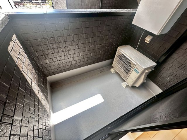 ボヌール英賀保駅前Ⅰのバルコニー