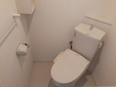 【トイレ】 | シャンス・ガーデン | シンプルで使いやすいトイレです
