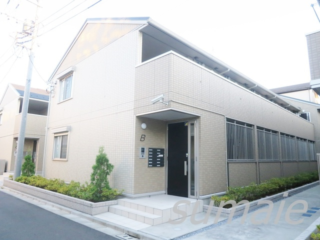 シェルハウス上中里Ｂのエントランス|外観です☆