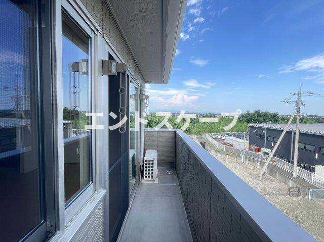 アンフルールのバルコニー|高崎、前橋、伊勢崎エリアのお部屋探しはエンドスケープまで！お客様の理想お聞かせ下さい♪