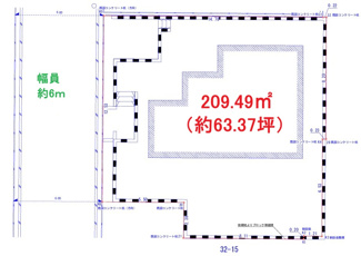 【土地図】 | 和泉市光明台二丁目・売土地