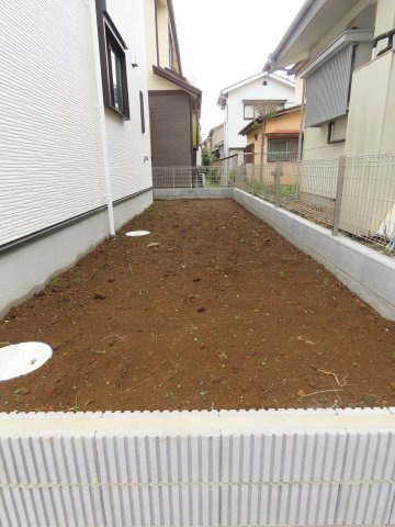 鶴ヶ島市五味ヶ谷新築戸建の庭