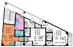 南東南西角部屋