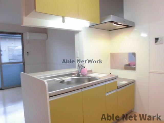 サンク・ルナFのキッチン|※１LDKにリフォーム中につきイメージ写真