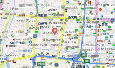 【地図】 | スワンズシティ南堀江ブルーム