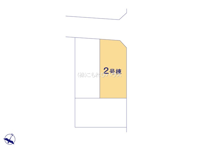 上尾市上　12期　新築一戸建て　ブルーミングガーデン　02の区画図|2号棟