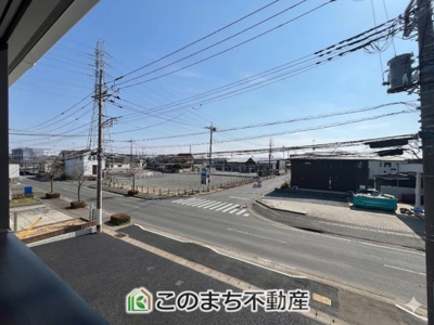 【展望】 | CRADLE GARDEN小山市東間々田第7　2 | バルコニーからの眺めです！
