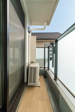 MDM柿の木坂のバルコニー