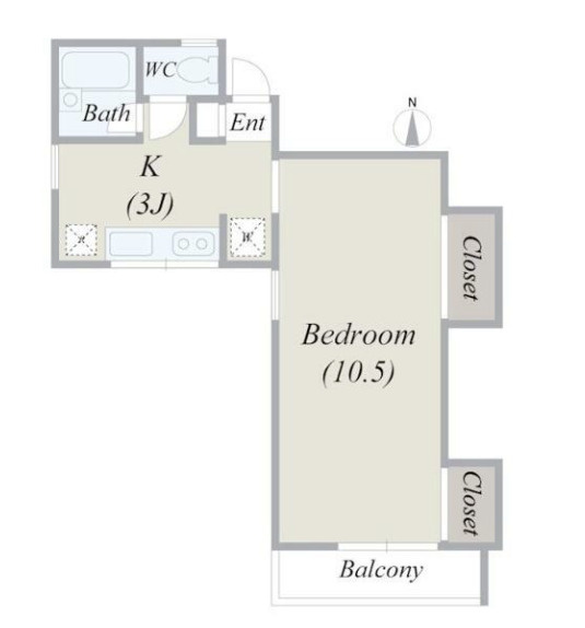 Courtyard Houseの間取り