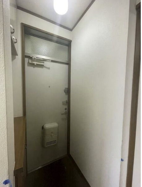 Courtyard Houseの玄関