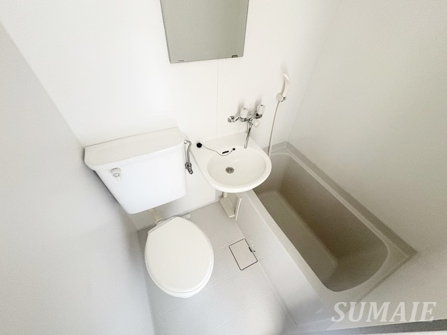 東武練馬IMAハウスの浴室|３点ユニットはお掃除が楽です☆