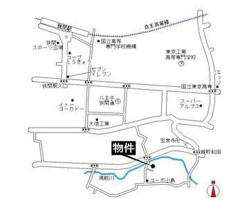 【地図】 | エステートピア黒沢2(エステートピアクロサワツー)