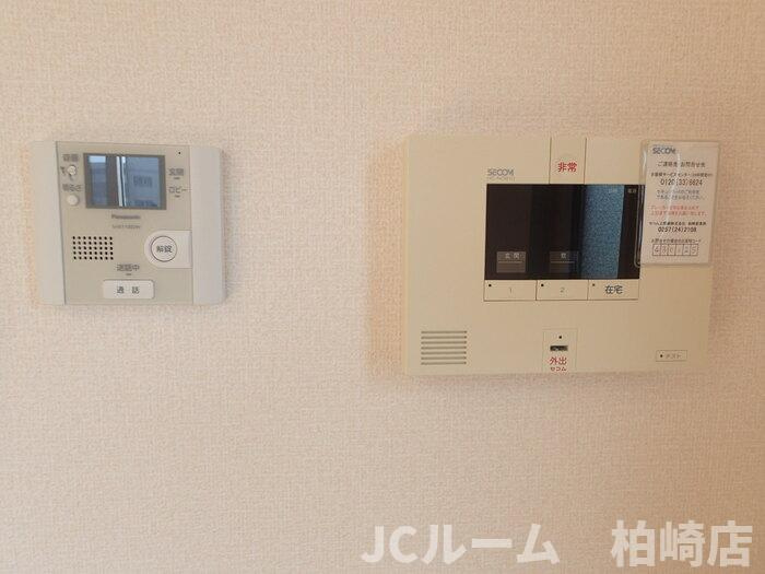 柏崎市比角１丁目のアパートのセキュリティ