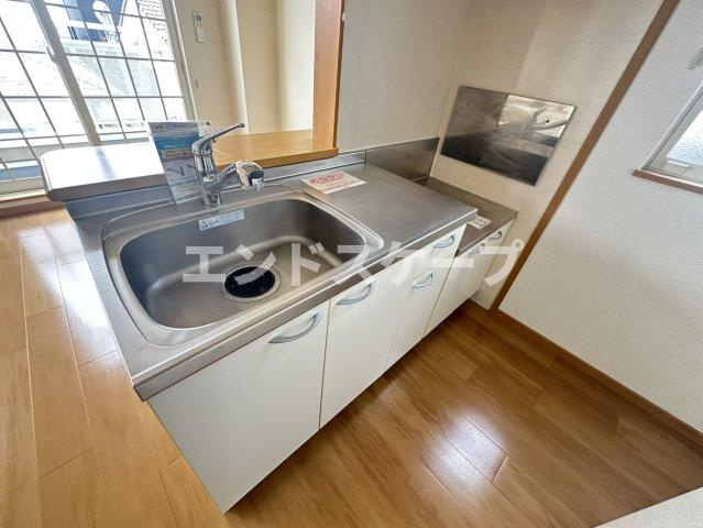 ジェントリーⅡのキッチン|高崎、前橋のお部屋探しはエンドスケープまで！お客様の理想お聞かせ下さい♪