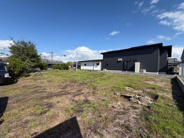 都城市上水流町の売地の外観