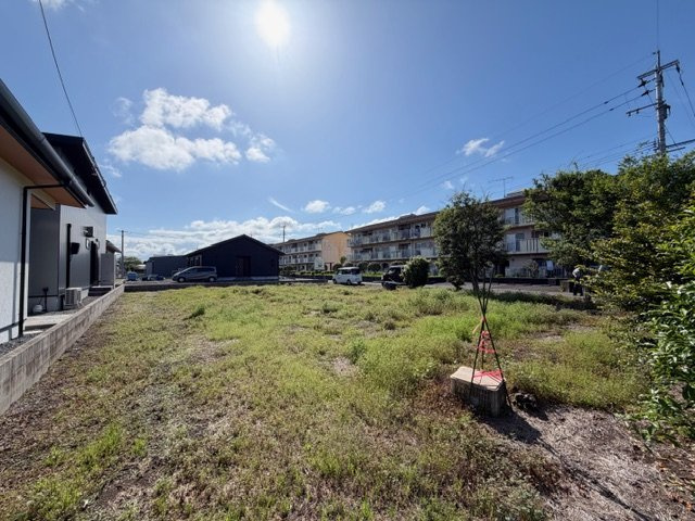 都城市上水流町の売地の外観