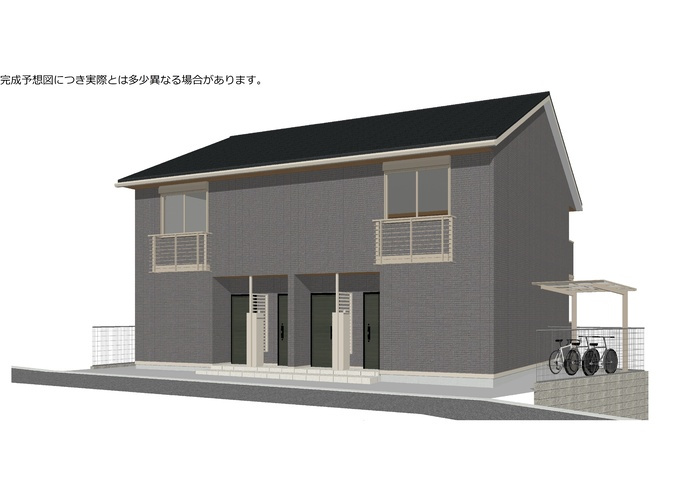 ゆずの樹の外観パース