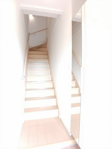 エスポアールＢの玄関