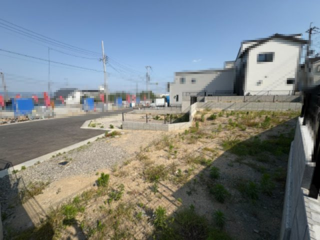 長岡京市長法寺力池の外観|土地面積91.25㎡（約27.6坪）