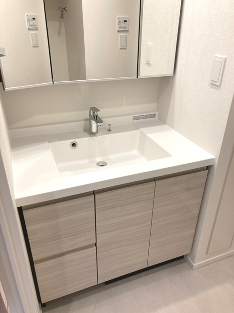 パークアクシス両国スクエアの洗面所|※写真は同タイプ住戸です。