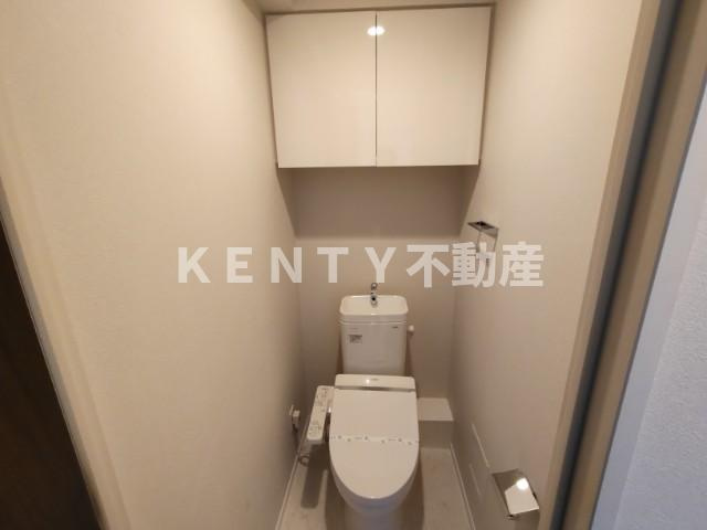 【トイレ】 | CORVAL大森 | 落ち着いた色調のトイレです