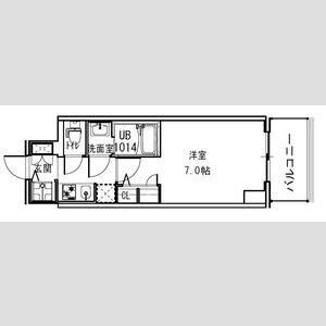 S-RESIDENCE福島Alovitaの間取り
