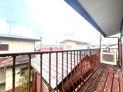 【バルコニー】 | 水戸市東野町 3LDK