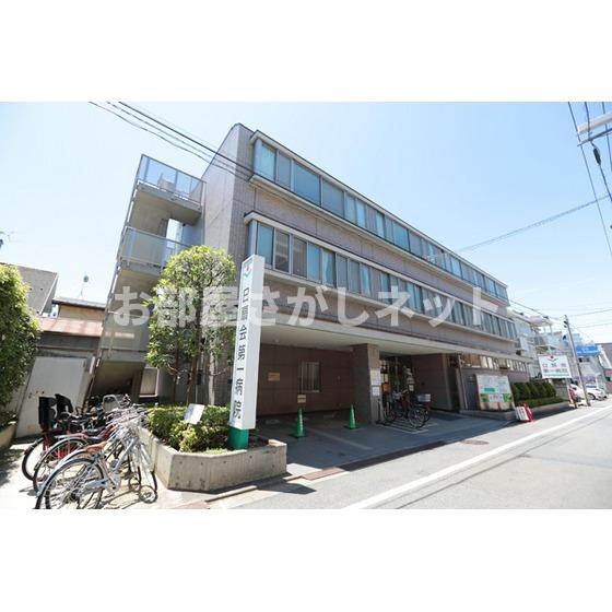 エンゼルフラッツの周辺|病院「医療法人財団日扇会第一病院まで601ｍ」医療法人財団日扇会第一病院