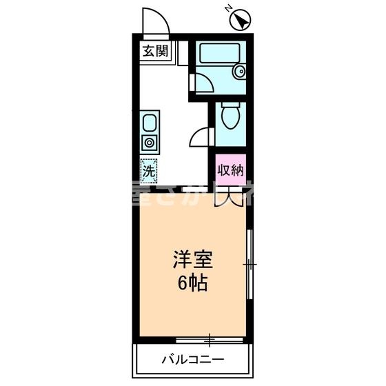 エンゼルフラッツの間取り