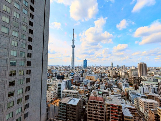 Brilliaタワー東京の展望|～バルコニーからの眺望写真～
