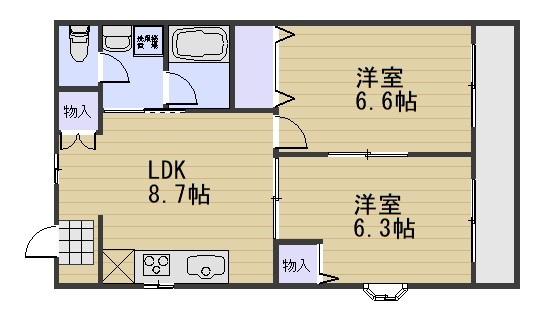 Precious-Kの間取り